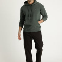 Acı Kahve Relaxed Fit Rahat Kesim Likralı Kanvas / Chino Pantolon