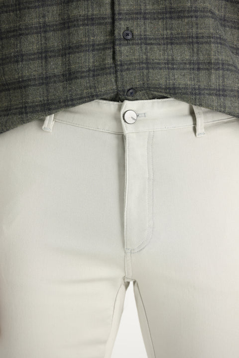 Taş Regular Fit Standart Kesim Likralı Kanvas / Chino Bağcıklı Pantolon