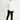 Siyah Slim Fit Dar Kesim Yünlü Klasik Kumaş Pantolon
