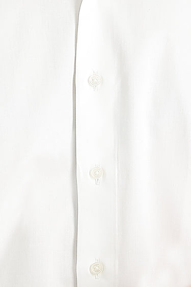 Beyaz Uzun Kol Klasik Pamuk Gömlek