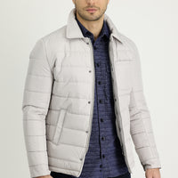 Taş Slim Fit Dar Kesim Kapitone Spor Mont