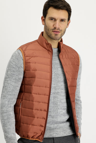 Gül Kurusu Kapitone Spor Yelek