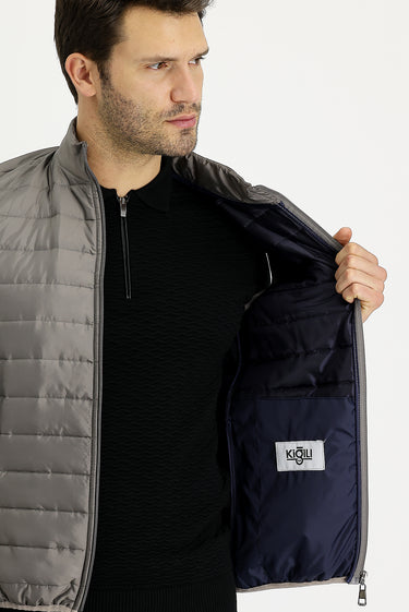 Orta Vizon Kapitone Spor Yelek