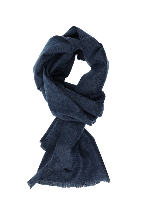 Indigo Plain Scarf