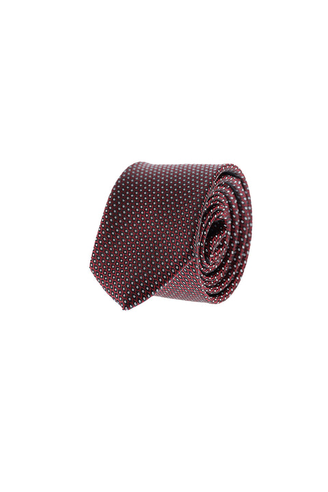 Light Burgundy Patterned Tie