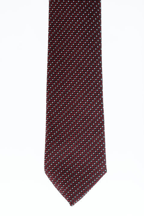 Light Burgundy Patterned Tie