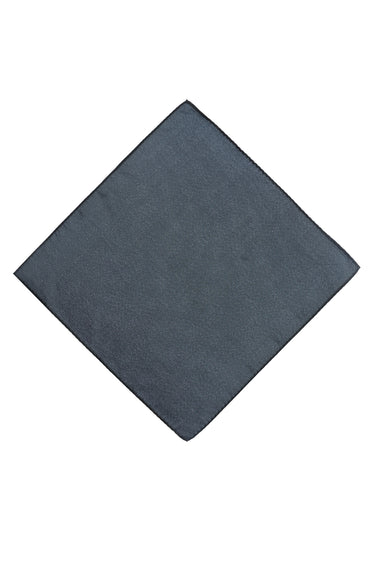 Siyah Düz Saten Mendil