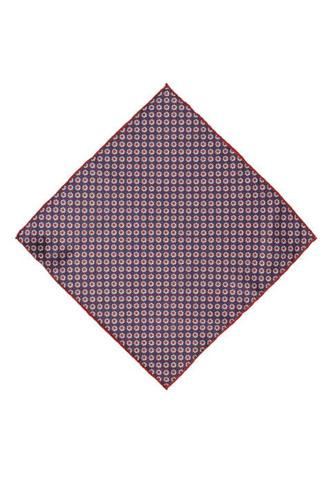 Black Patterned Handkerchief