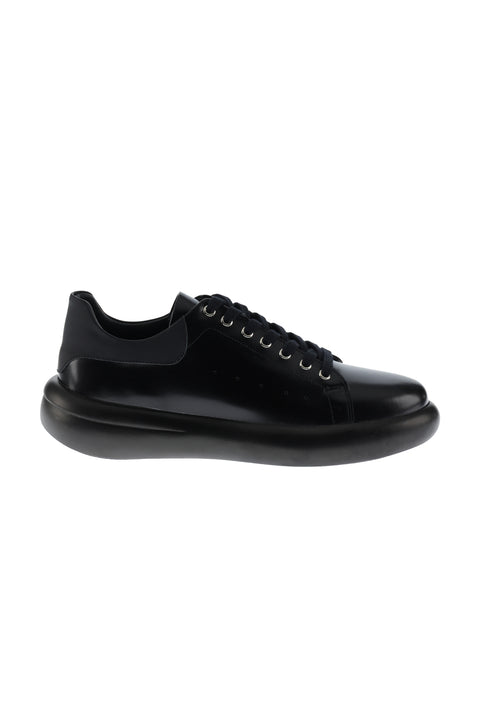 Siyah Sneaker Deri Ayakkabı
