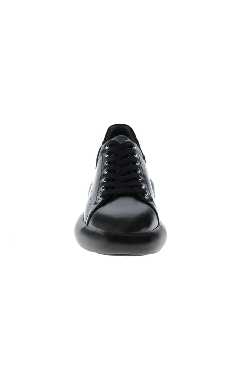 Siyah Sneaker Deri Ayakkabı