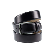 Black Classic Leather Belt