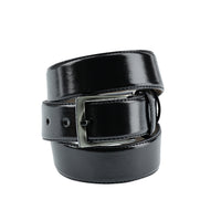 Black Classic Patent Leather Belt