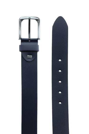 Koyu Lacivert Spor Deri Kemer