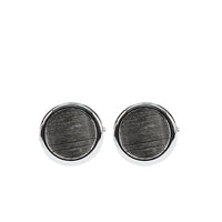 Metallic Gray Cufflinks