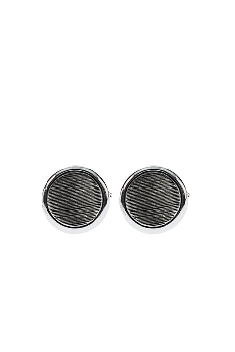 Metallic Gray Cufflinks