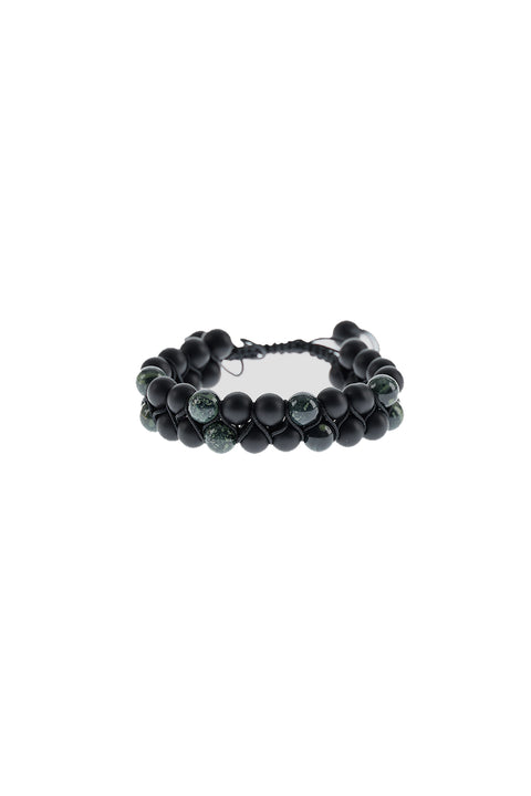 Khaki Natural Stone Bracelet