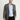 Acı Kahve Slim Fit Dar Kesim Klasik Desenli Ceket