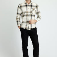 Siyah Regular Fit Likralı Kanvas / Chino Pantolon