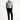 Siyah Slim Fit Dar Kesim Likralı Kadife Pantolon