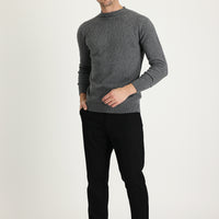Siyah Regular Fit Standart Kesim Pamuk Kanvas / Chino Pantolon