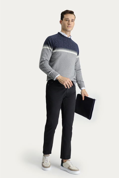 Orta Antrasit Regular Fit Standart Kesim Spor Pantolon