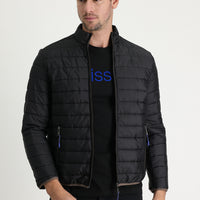Siyah Kapitone Spor Mont
