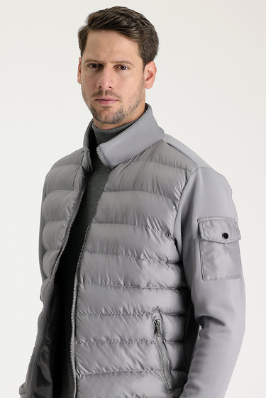 Orta Gri Kapitone Spor Mont