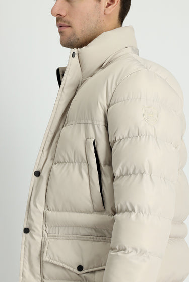 Taş Kapüşonlu Spor Şişme Kaban