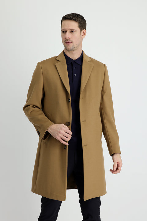 Camel Klasik Palto