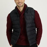 Black Sports Padded Vest