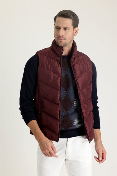 Şarap Bordo Şişme Spor Yelek