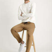 Camel Slim Fit Dar Kesim Sweatpant / Eşofman Altı