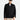 Siyah Yarım Fermuarlı Nakışlı Polar Sweatshirt