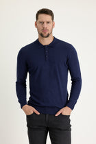 Orta Lacivert Melanj