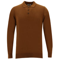 Tarçın Polo Yaka Slim Fit Triko Kazak