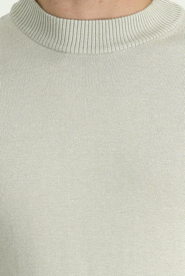 Taş Yarım Balıkçı Yaka Regular Fit Triko Kazak