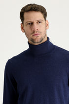 Orta Lacivert Melanj