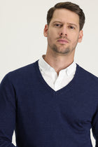 Orta Lacivert Melanj