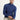 İndigo Melanj Balıkçı Yaka Slim Fit Dar Kesim Desenli Triko Kazak