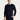 Koyu Lacivert Bisiklet Yaka Slim Fit Dar Kesim Desenli Pamuklu Triko Kazak