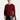 Açık Bordo Bisiklet Yaka Slim Fit Dar Kesim Pamuklu Triko Kazak