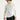 Ekru Bisiklet Yaka Slim Fit Dar Kesim Desenli Pamuklu Triko Kazak