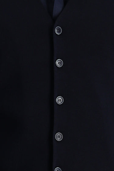 Orta Lacivert Triko Yelek