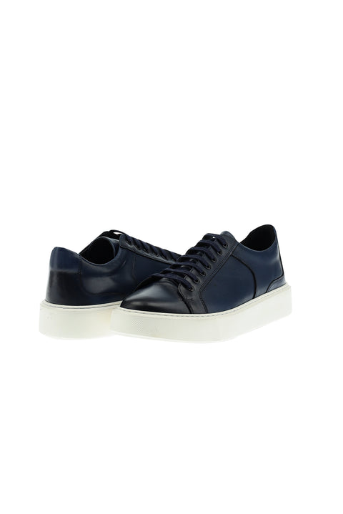 Koyu Lacivert Sneaker Ayakkabı