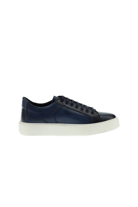 Koyu Lacivert Sneaker Ayakkabı