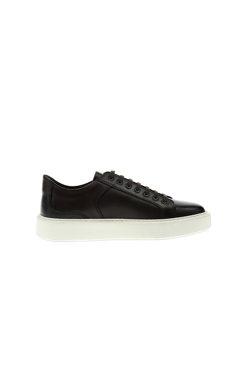 Koyu Kahve Sneaker Ayakkabı