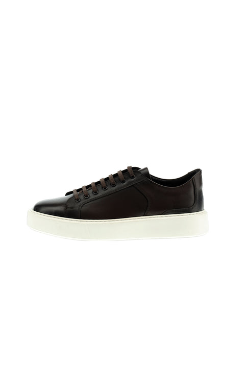 Koyu Kahve Sneaker Ayakkabı