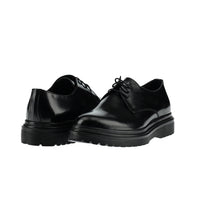Black Sneaker Patent Leather Shoes