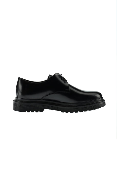Black Sneaker Patent Leather Shoes