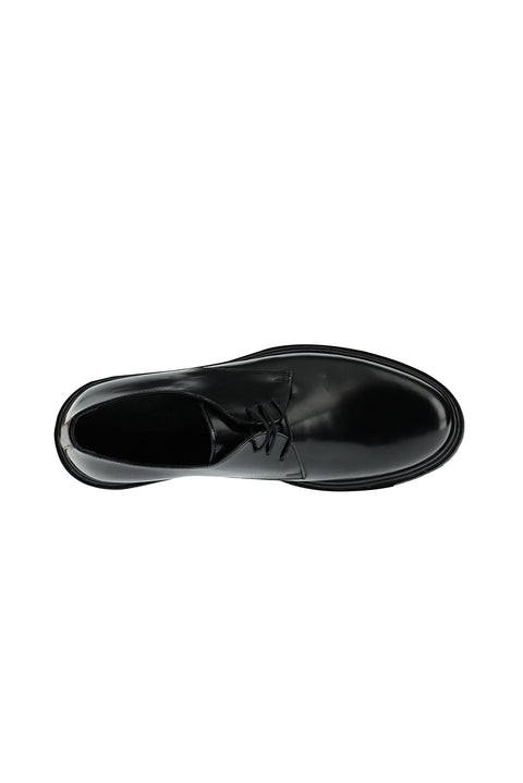 Black Sneaker Patent Leather Shoes